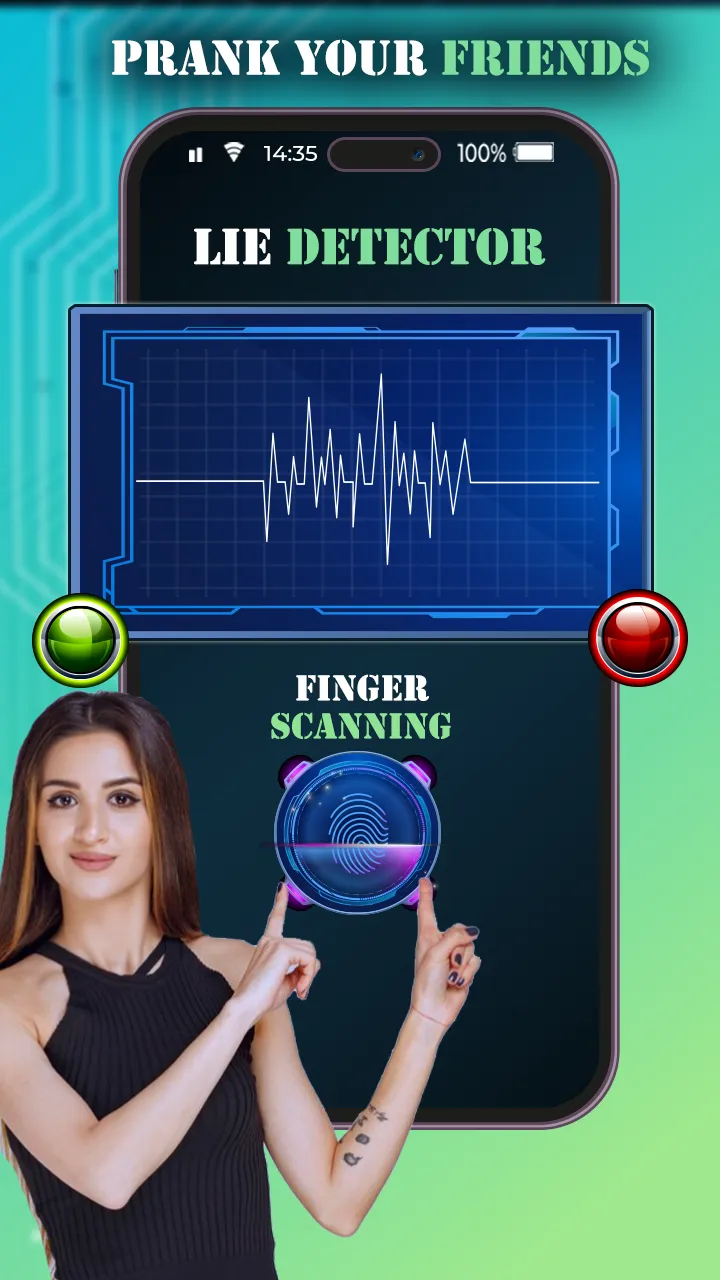 Lie Detector Test Prank | Indus Appstore | Screenshot