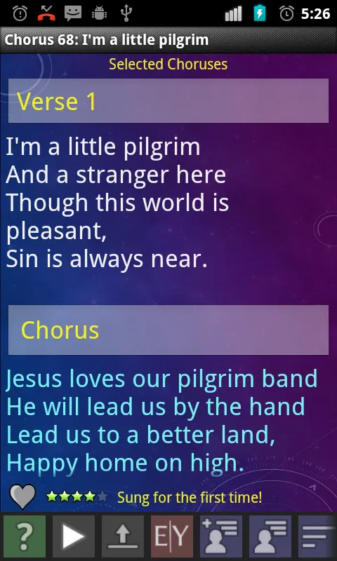 AFM CGS: Apostolic Faith Hymns | Indus Appstore | Screenshot