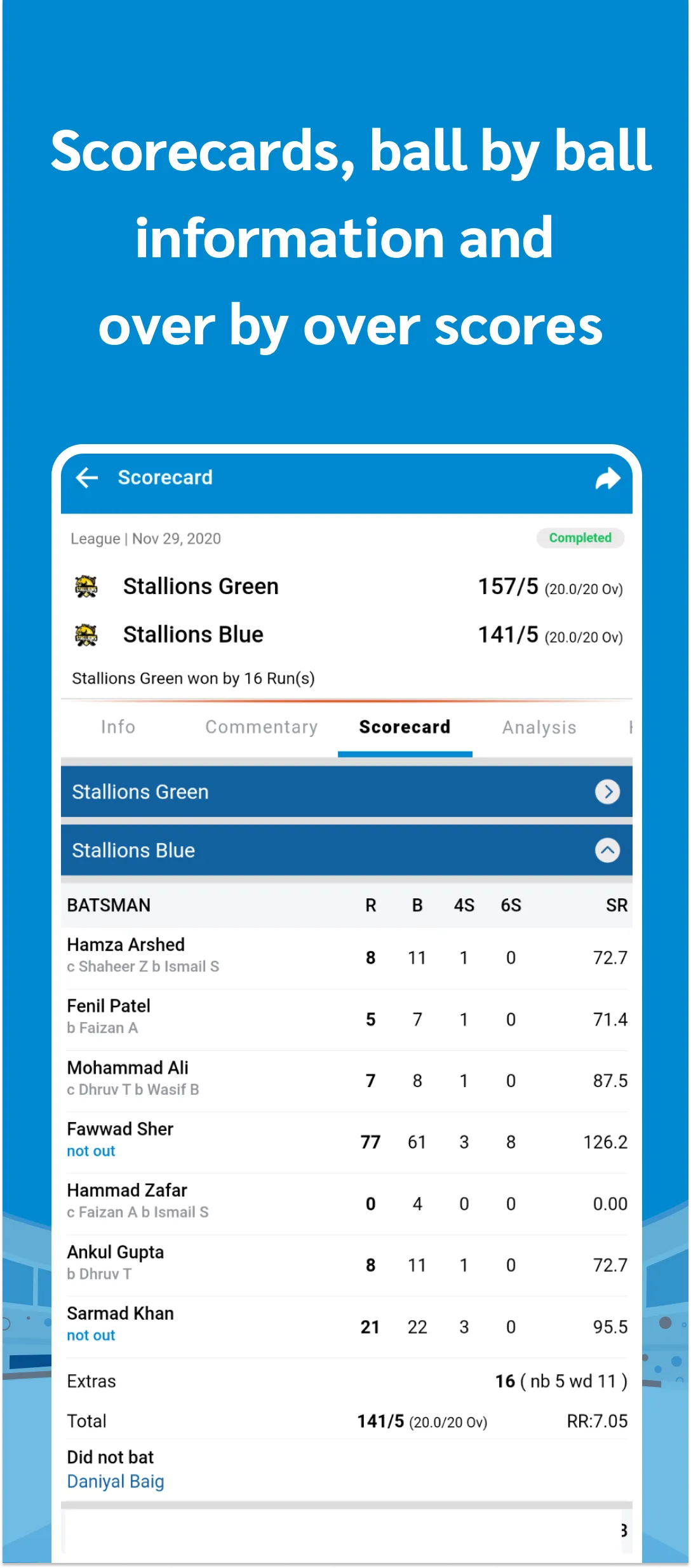 Cricclubs Mobile | Indus Appstore | Screenshot
