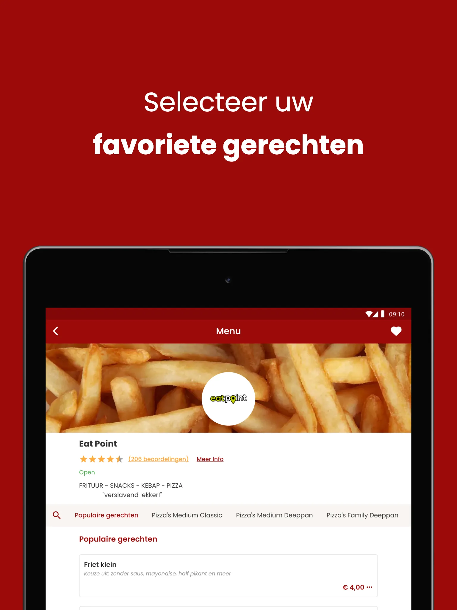 Menute.be - Order food | Indus Appstore | Screenshot