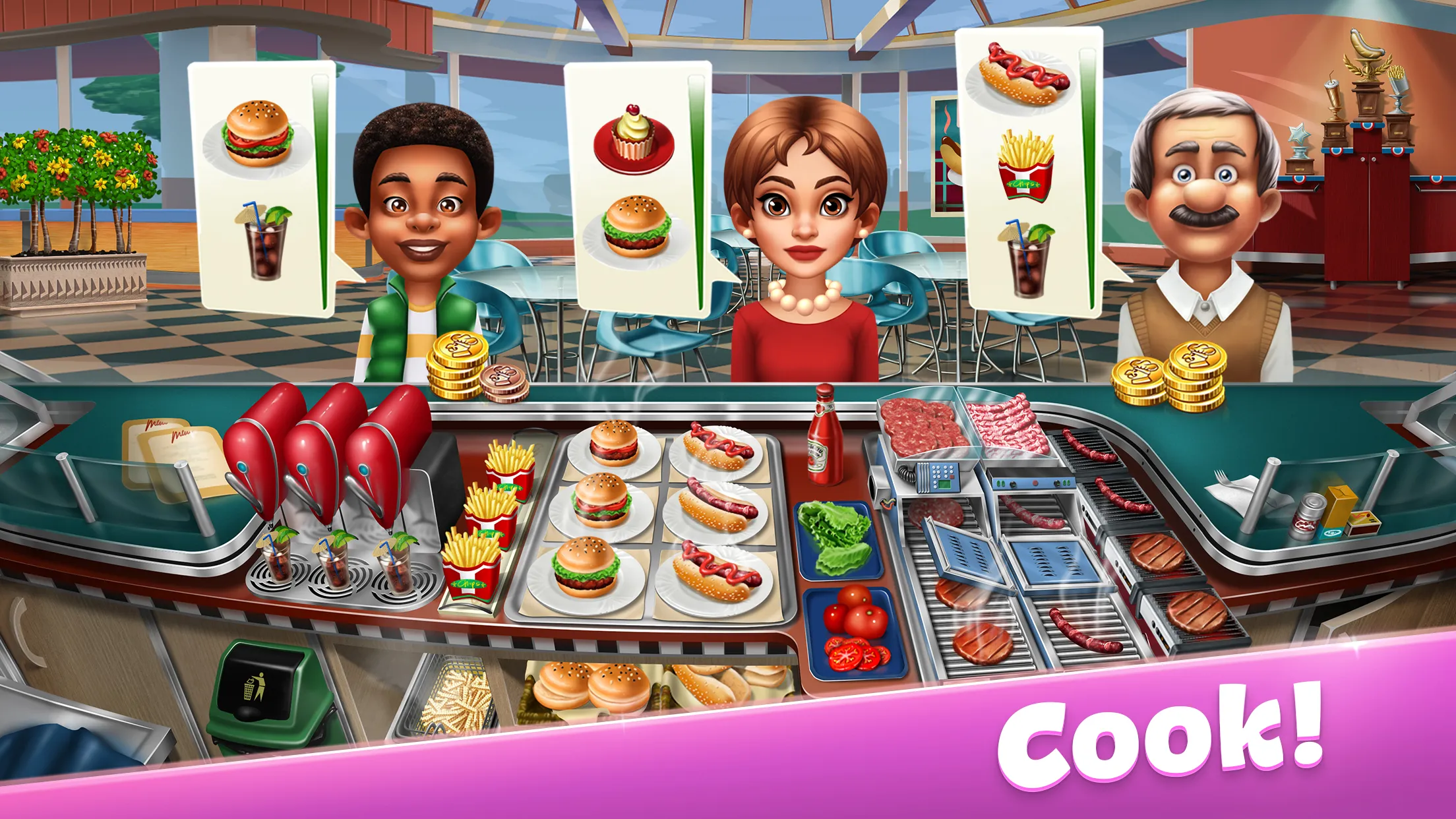 Cooking Fever: Restaurant Game | Indus Appstore | Screenshot
