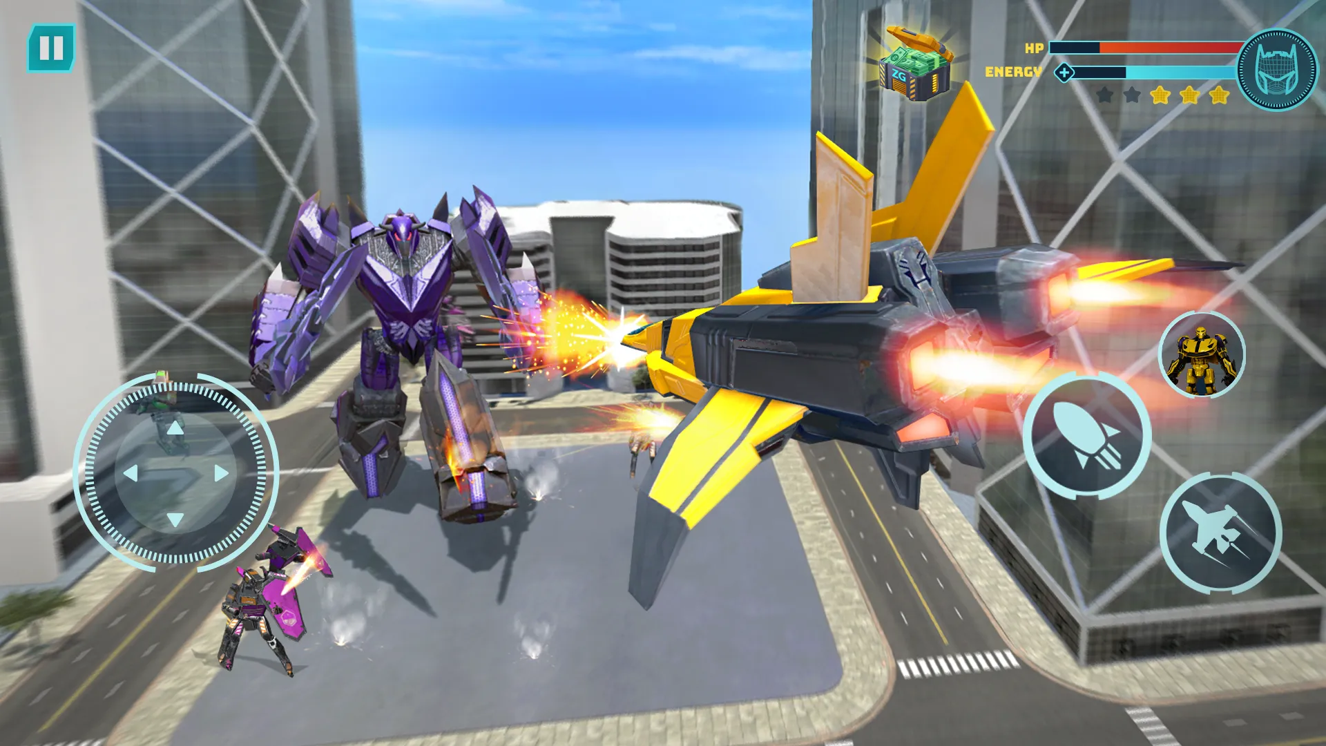 Robot Game: Transform & Fight | Indus Appstore | Screenshot