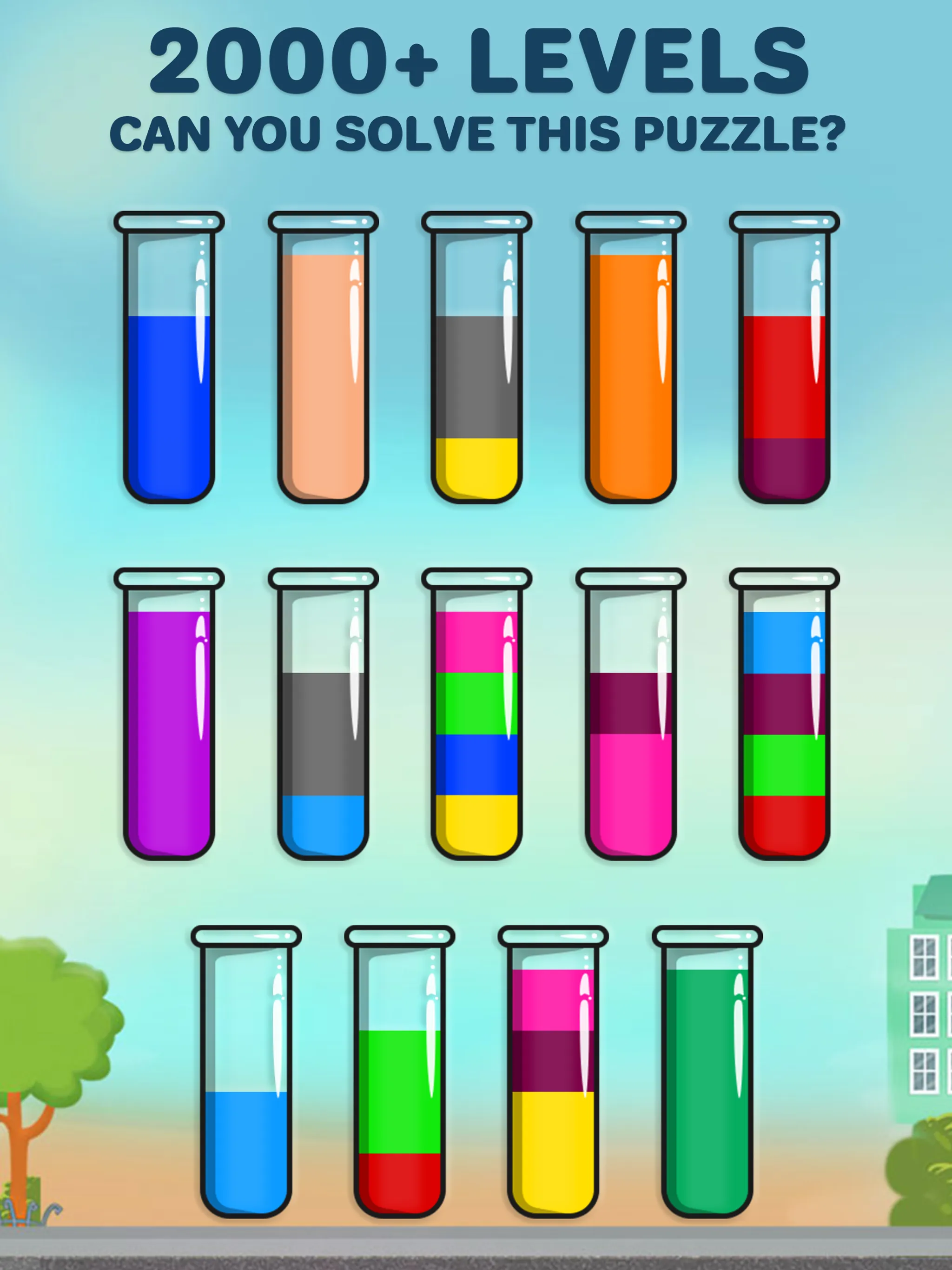 Color Water Sort Puzzle Games | Indus Appstore | Screenshot