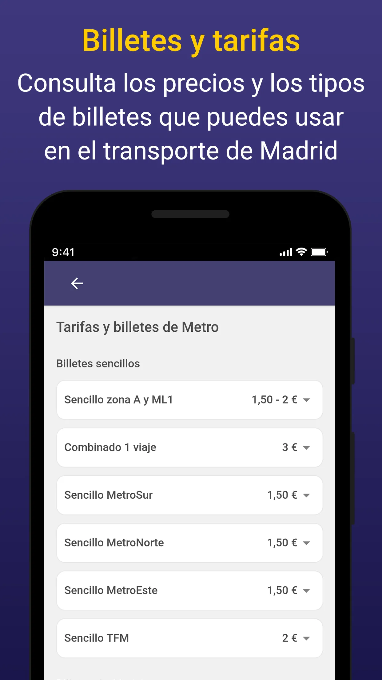 Madrid Bus Metro Cercanias TTP | Indus Appstore | Screenshot