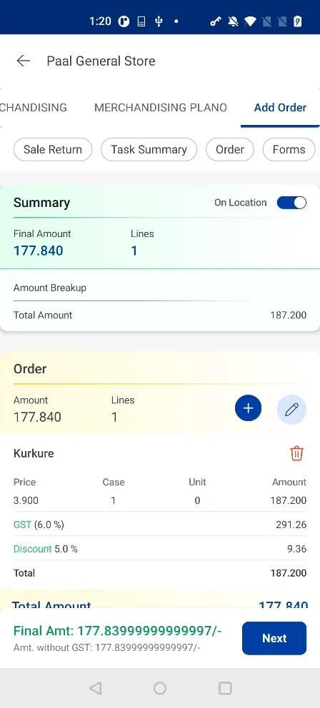 Bizom Next | Indus Appstore | Screenshot