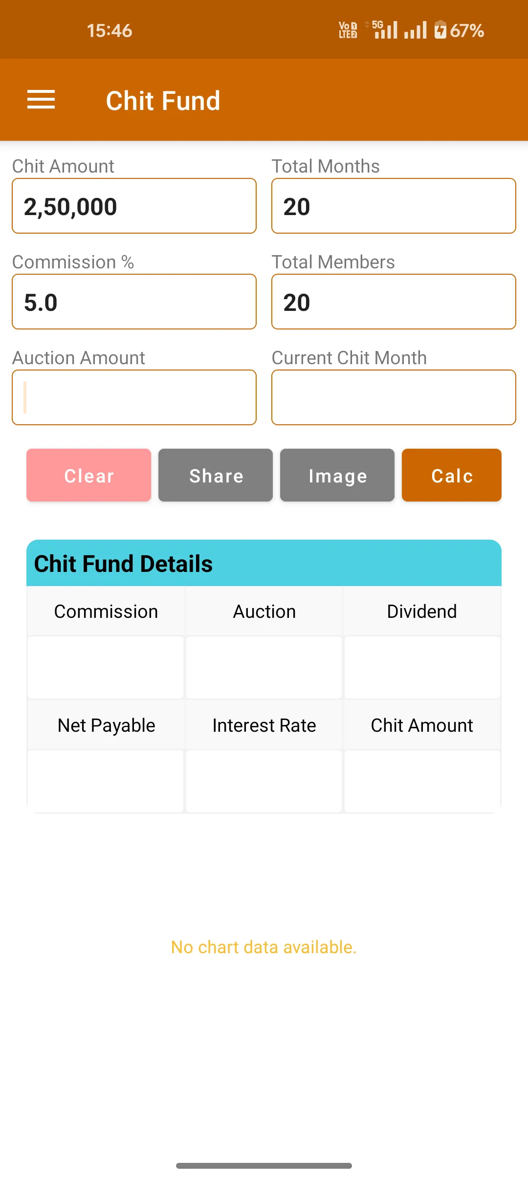 Chit Fund Calculator | Indus Appstore | Screenshot