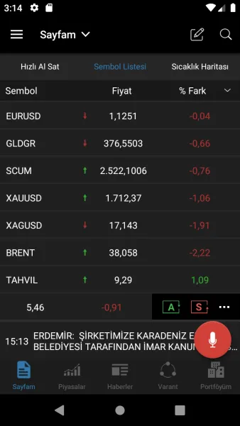 Halk Yatırım Borsa | Indus Appstore | Screenshot