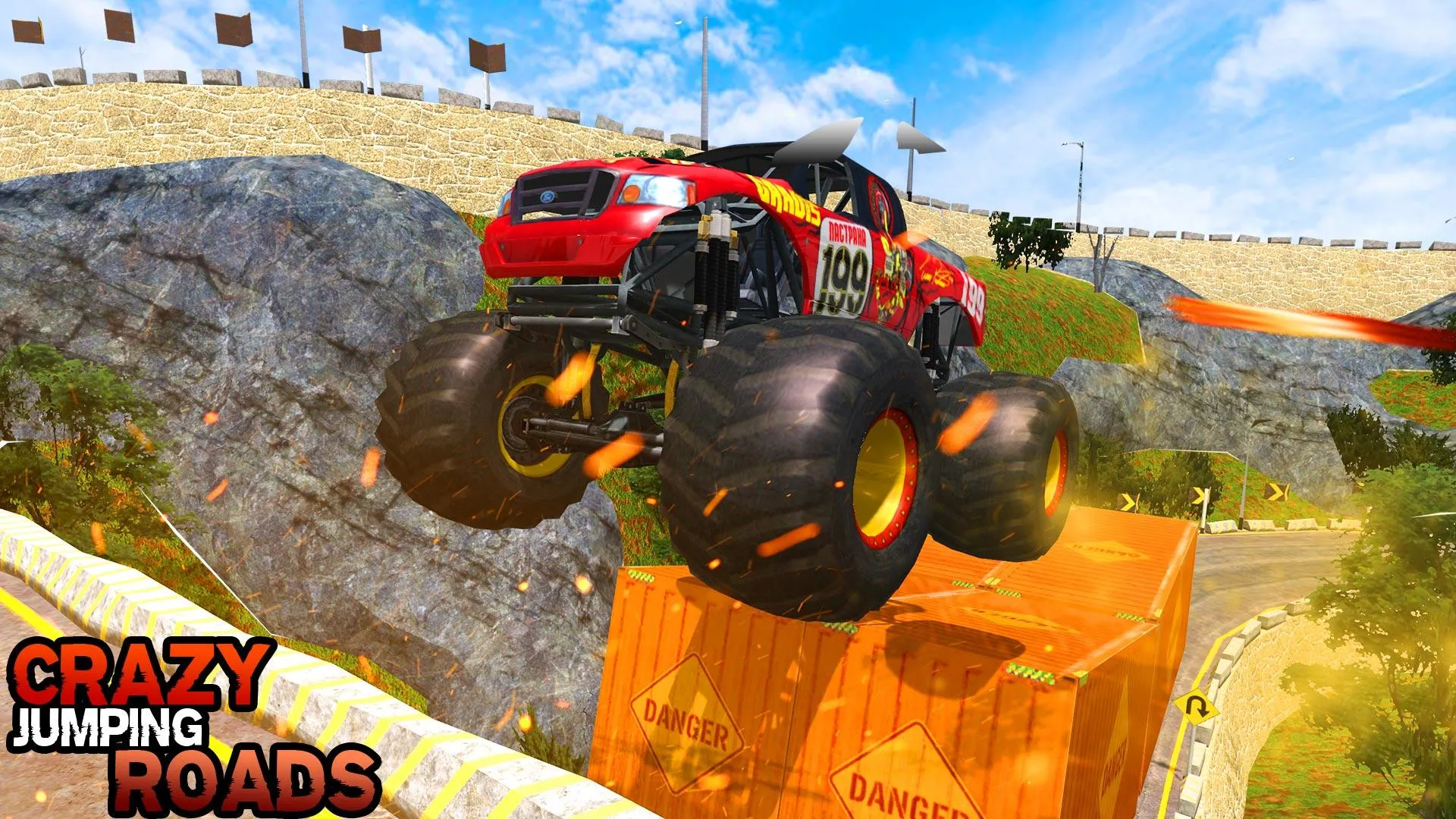 Pickup Truck Hill Climb Racing | Indus Appstore | Screenshot