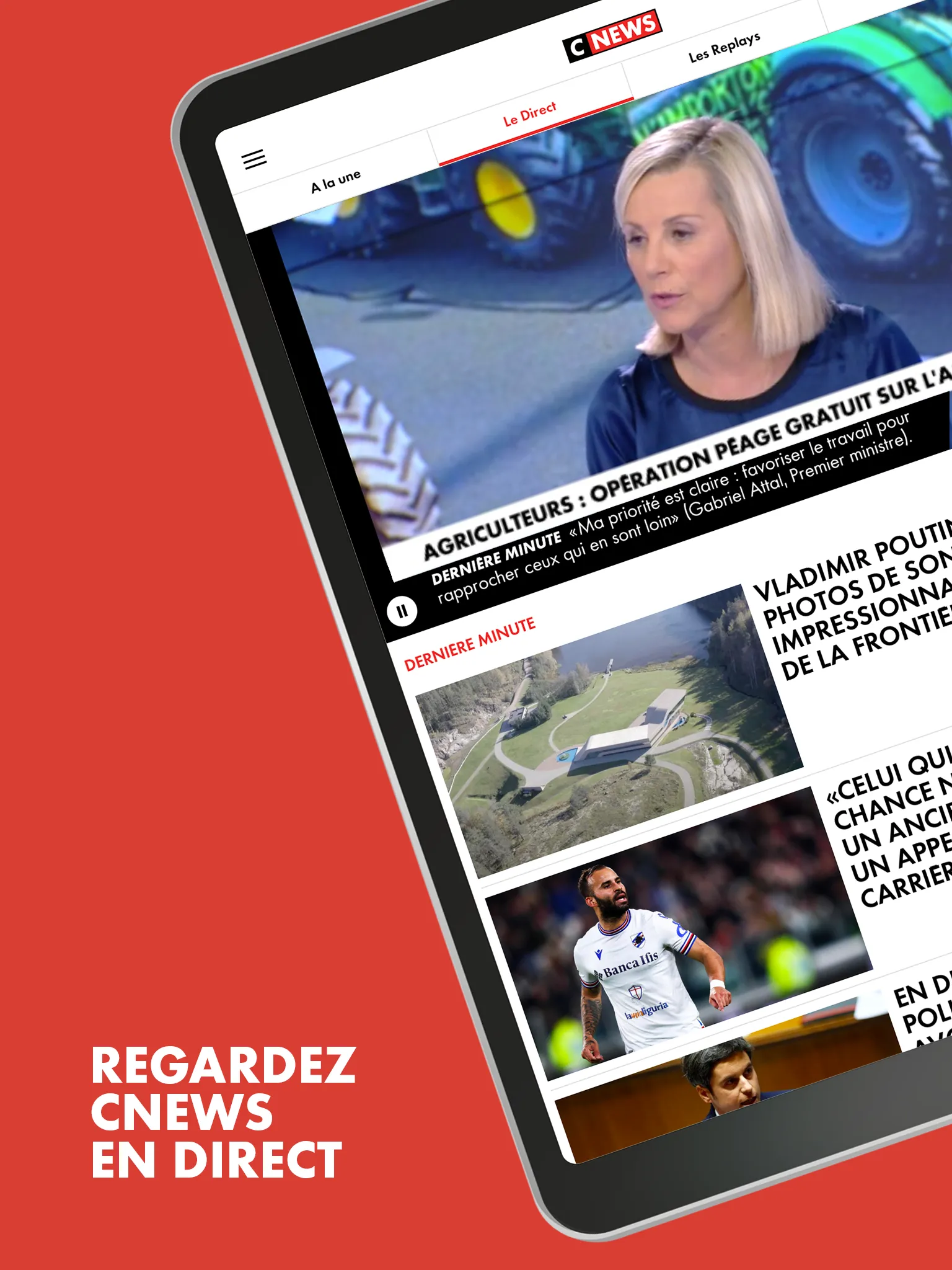 CNEWS - Toute l'Actu en direct | Indus Appstore | Screenshot