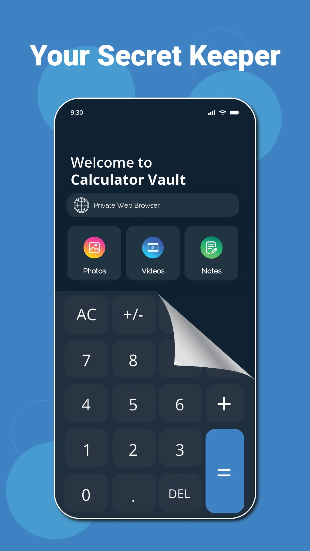 Calculator - Hide Photo, Video | Indus Appstore | Screenshot