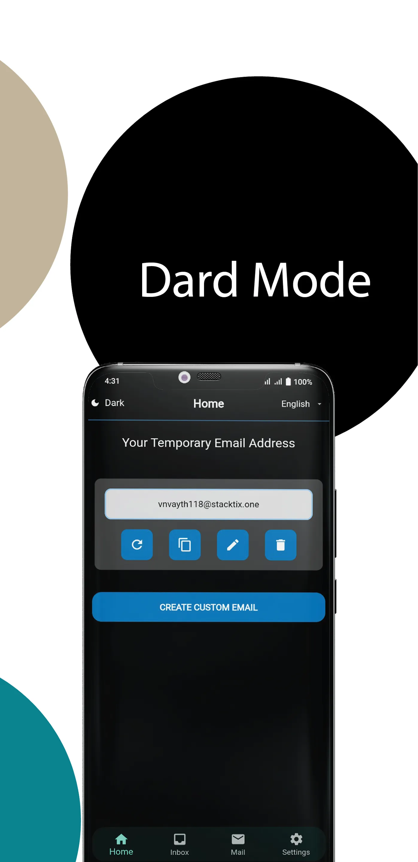 Temp Mail - Temporary Email | Indus Appstore | Screenshot