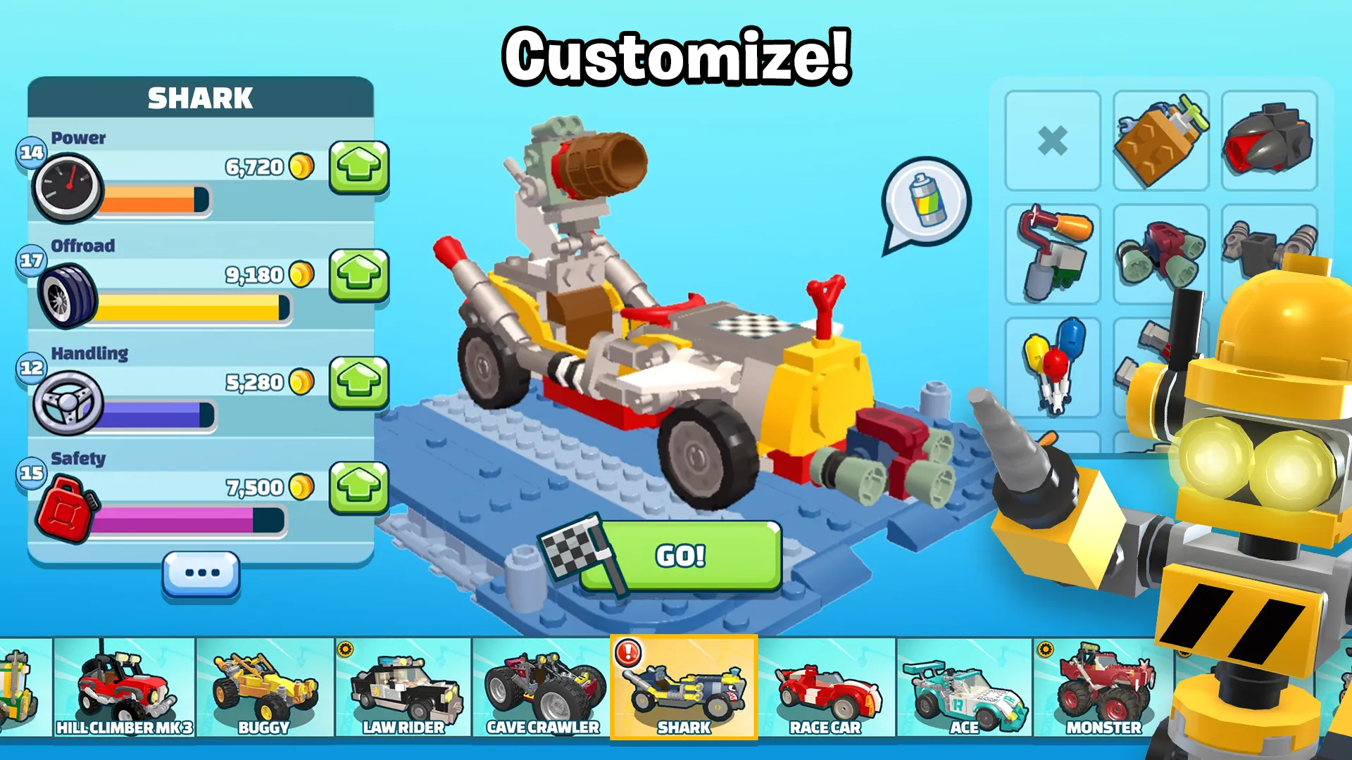 LEGO® Hill Climb Adventures | Indus Appstore | Screenshot