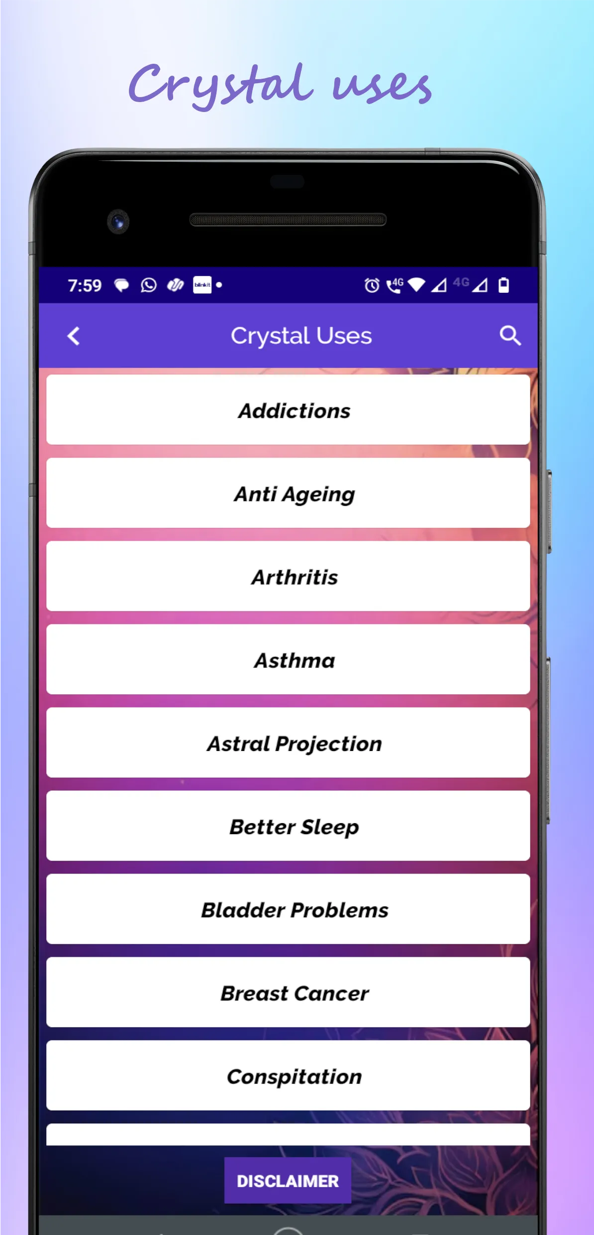 Crystals Gems Guide & ID | Indus Appstore | Screenshot