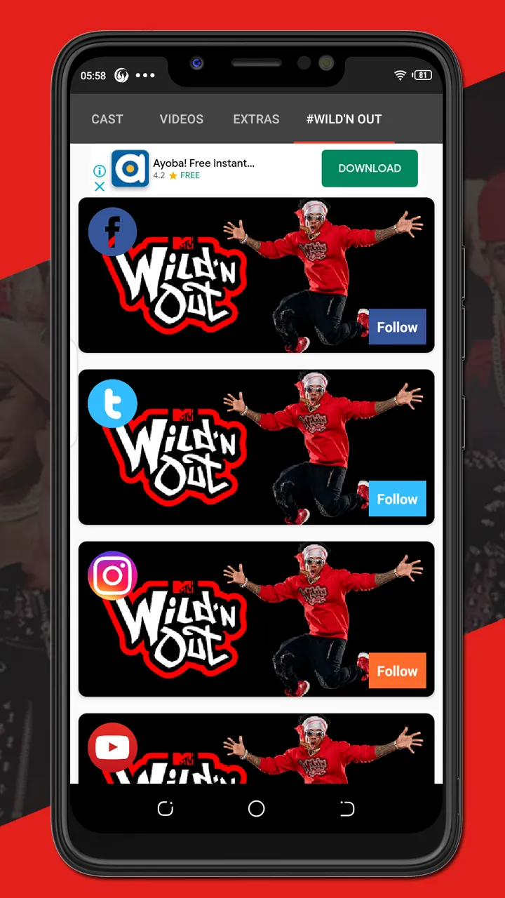 Wild'N Out | Indus Appstore | Screenshot