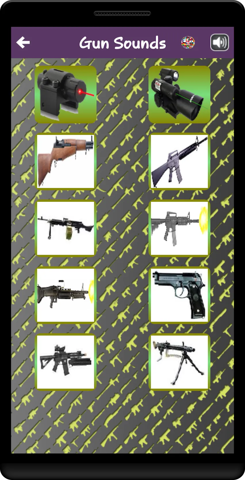 Gun Sounds And RingTones | Indus Appstore | Screenshot