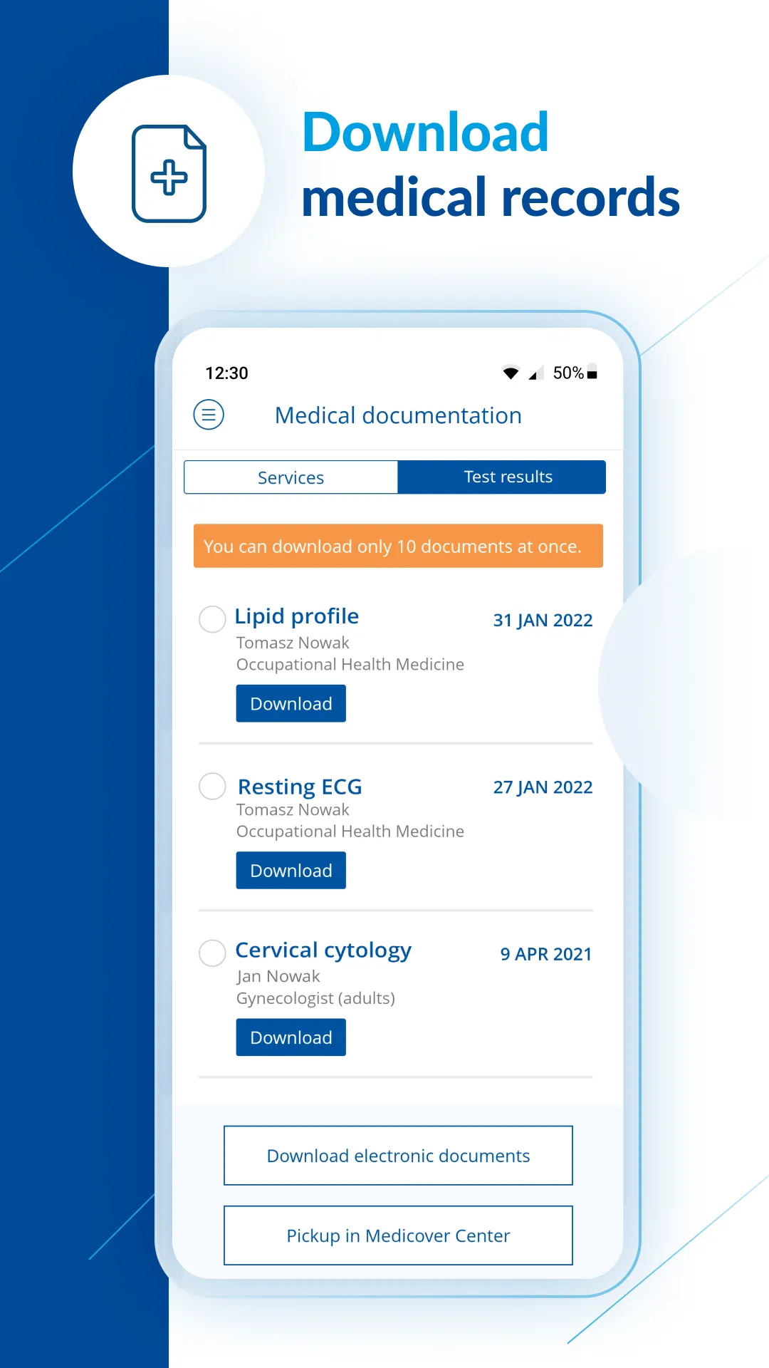 Medicover OnLine | Indus Appstore | Screenshot