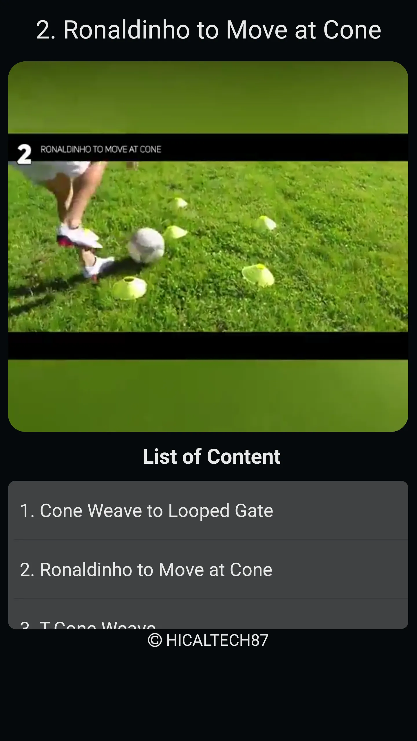 Individual Football Drills | Indus Appstore | Screenshot