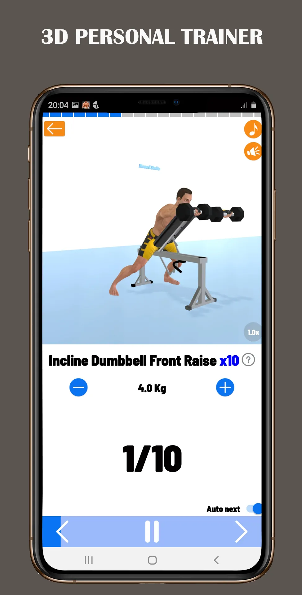 Dumbbell Home - Gym Workout | Indus Appstore | Screenshot