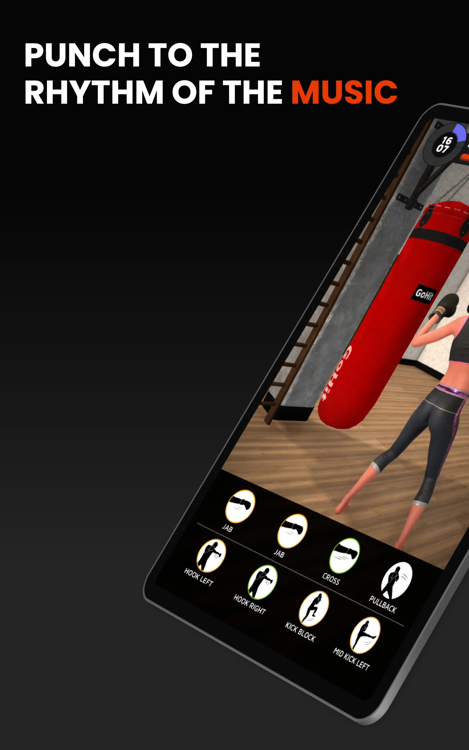 GoHit - Kickboxing Workouts | Indus Appstore | Screenshot