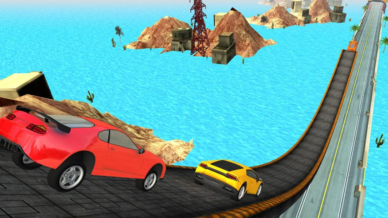 Mega Ramp Car Stunts Game | Indus Appstore | Screenshot