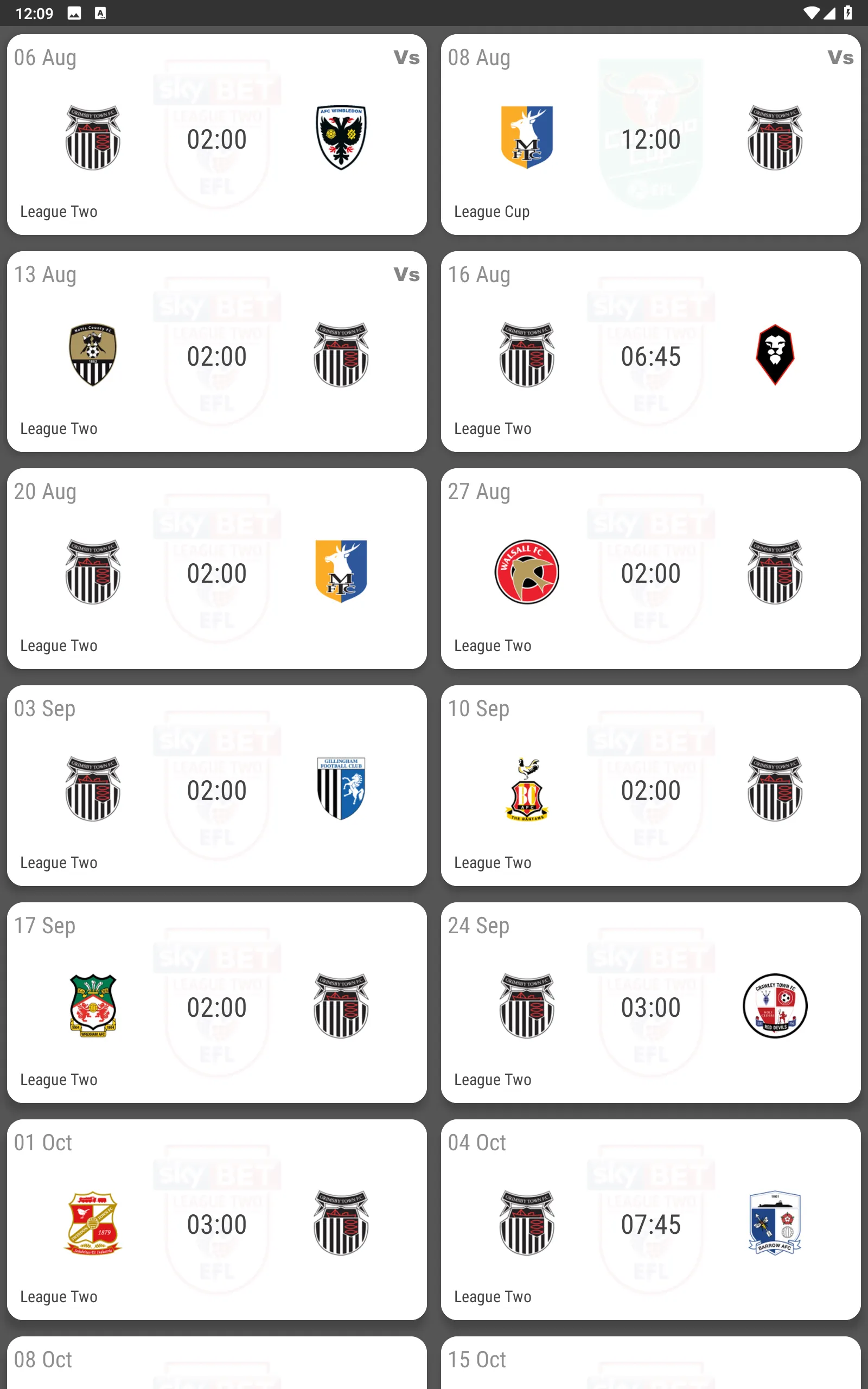 Grimsby Town Fan App | Indus Appstore | Screenshot