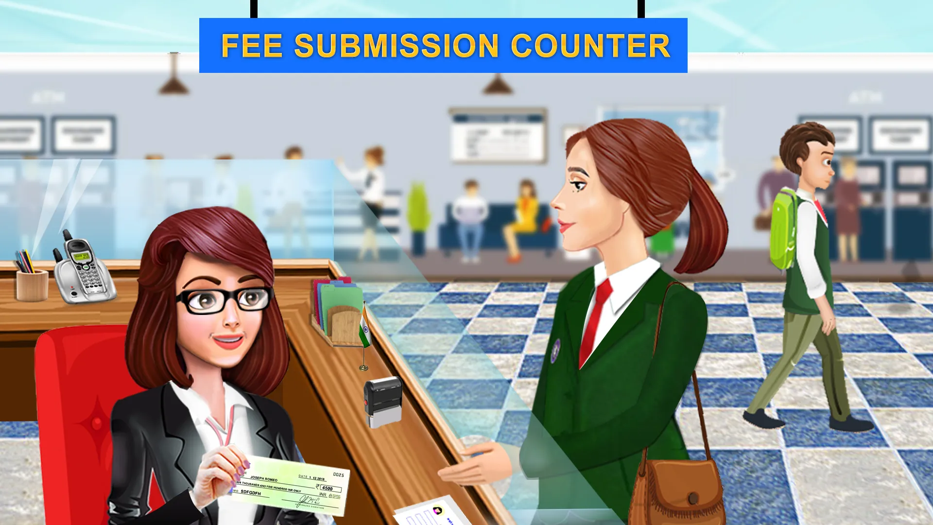 School Cashier Games For Girls | Indus Appstore | Screenshot