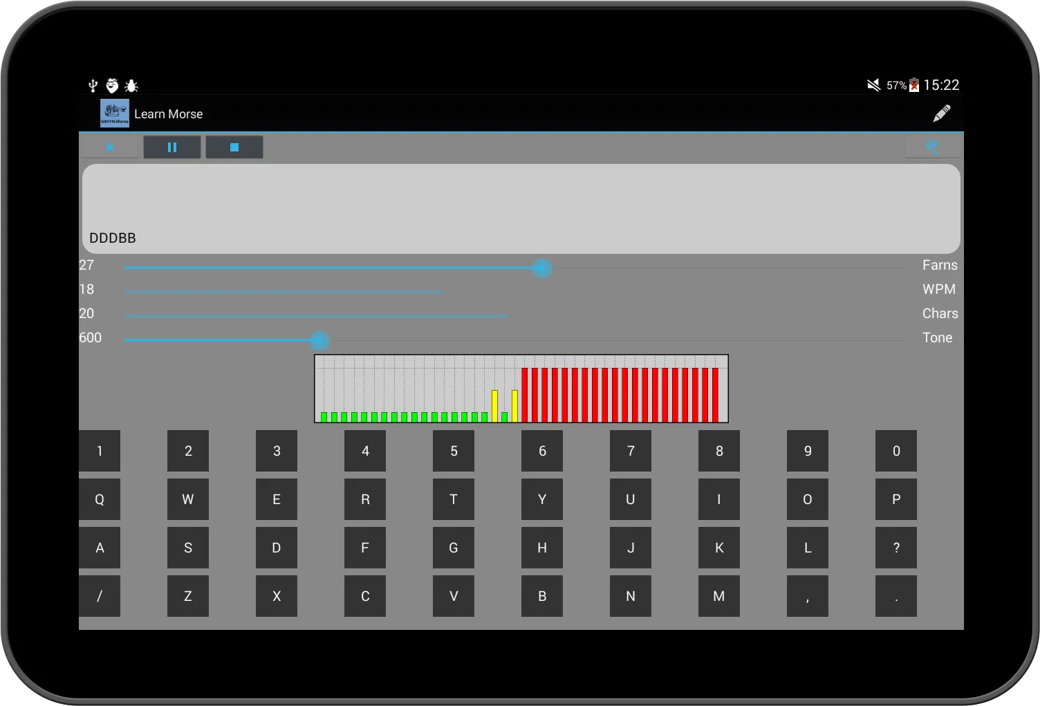 G0HYN Learn Morse | Indus Appstore | Screenshot