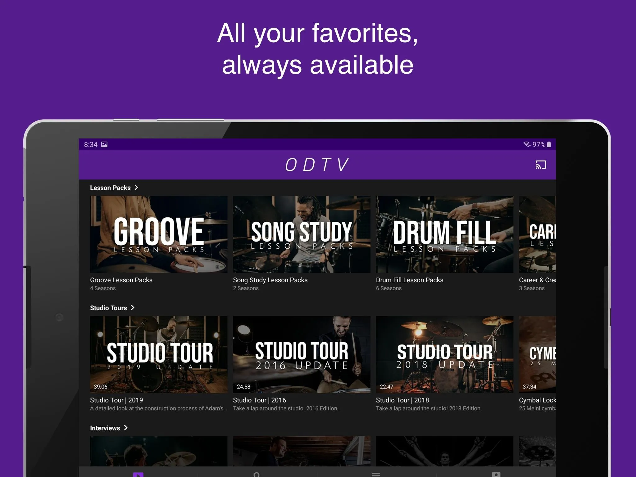 OrlandoDrummer | ODTV | Indus Appstore | Screenshot