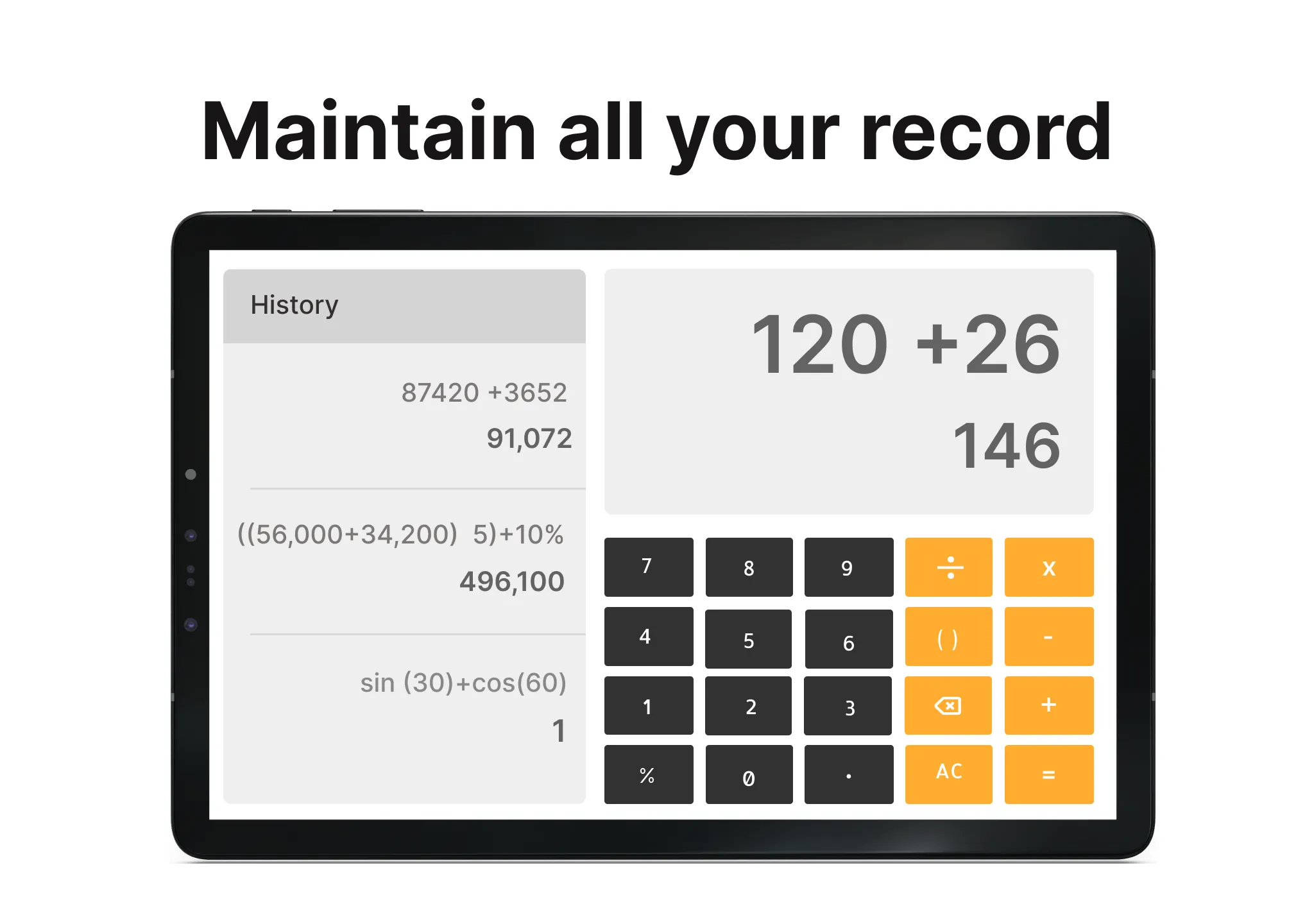 Scientific Calculator App | Indus Appstore | Screenshot