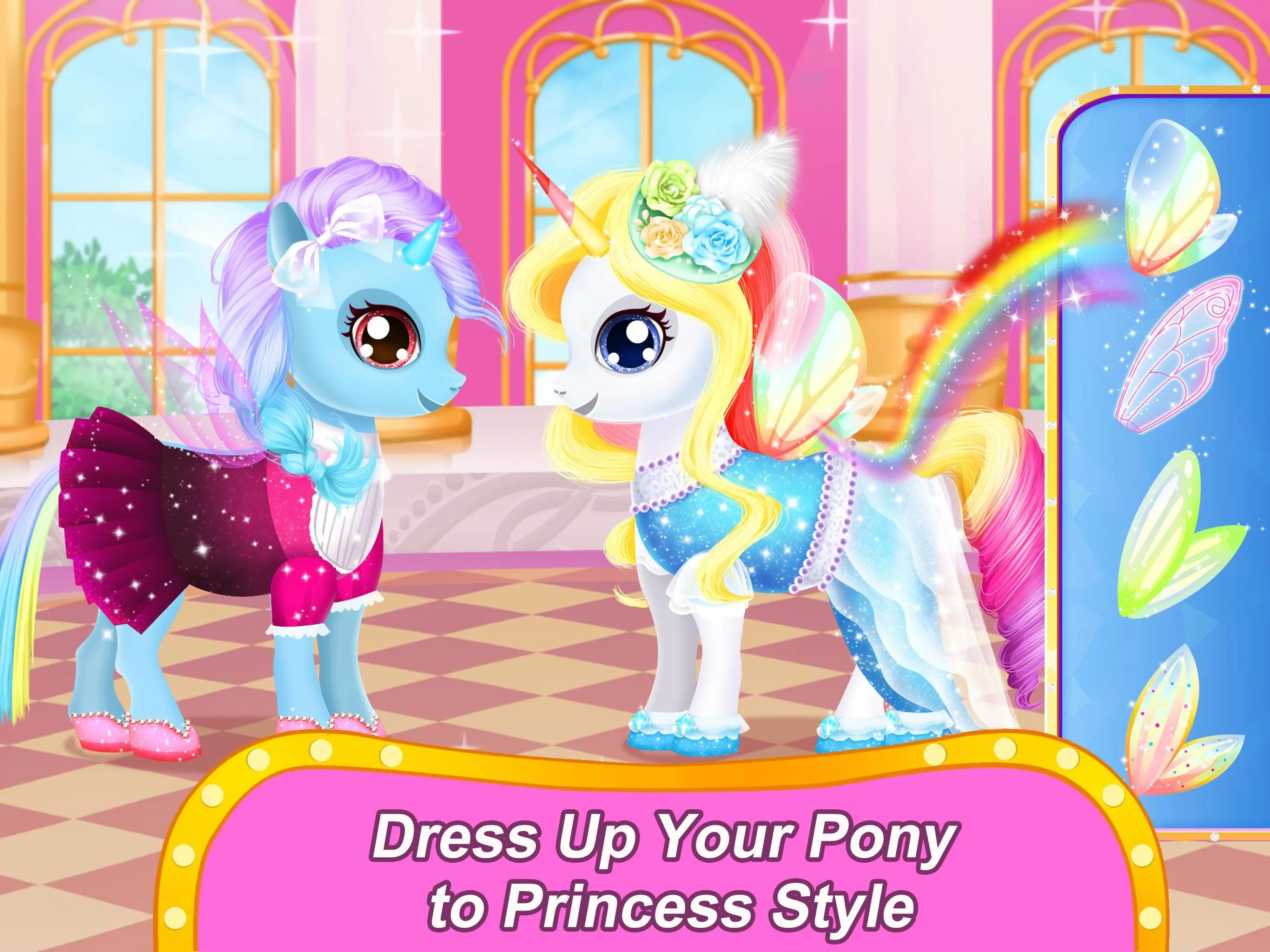 Rainbow Pony Makeover | Indus Appstore | Screenshot