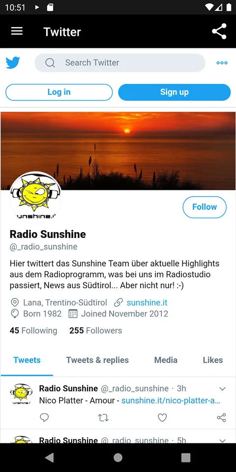 Radio Sunshine Live On Air | Indus Appstore | Screenshot