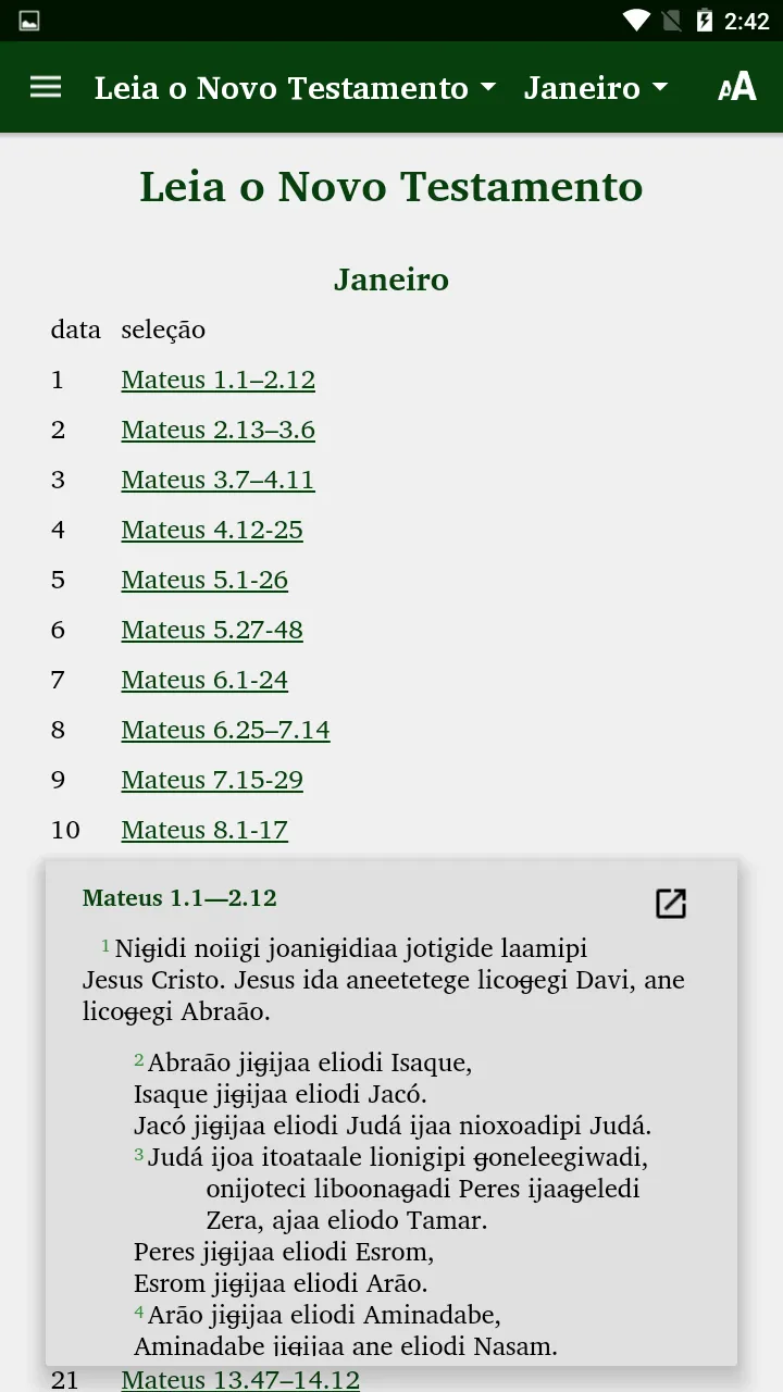 Kadiwéu Bible | Indus Appstore | Screenshot