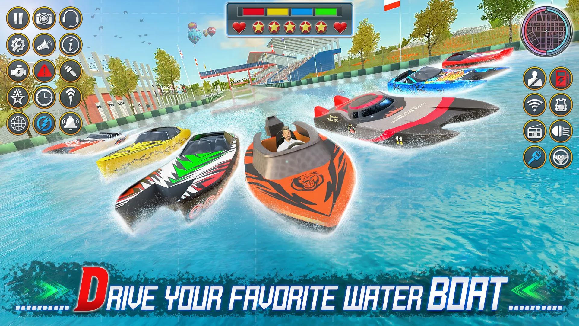 Speed Boat Racing: Boat games | Indus Appstore | Screenshot