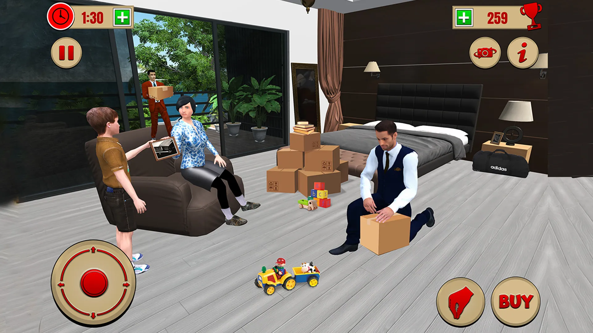 Virtual Rent Home Happy Family | Indus Appstore | Screenshot