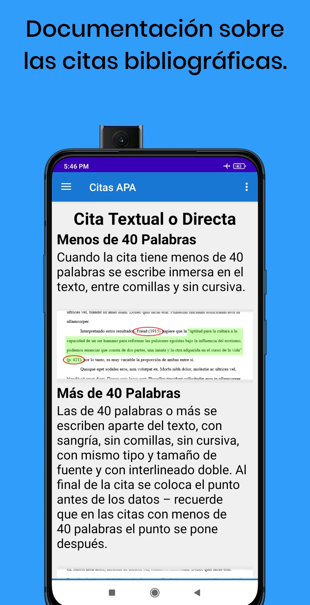 Normas APA Generador: GenerAPA | Indus Appstore | Screenshot