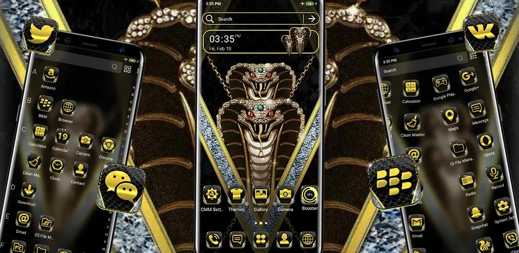 Diamond Cobra Theme | Indus Appstore | Screenshot