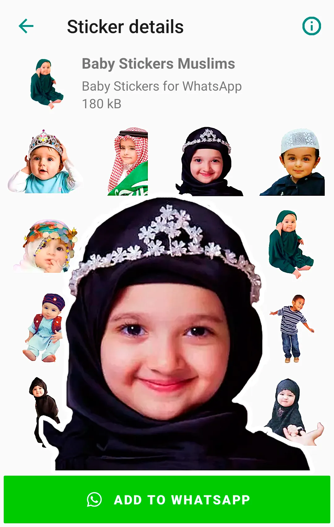 Baby Stickers for WhatsApp | Indus Appstore | Screenshot