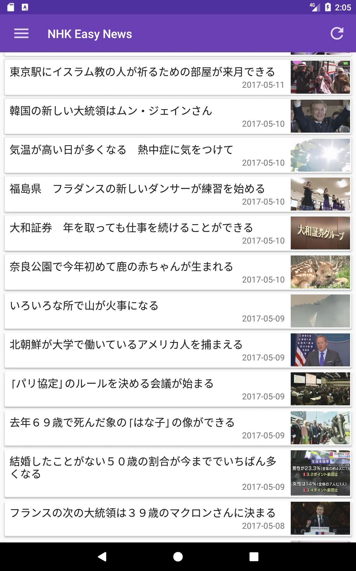 Sync for NHK Easy News | Indus Appstore | Screenshot