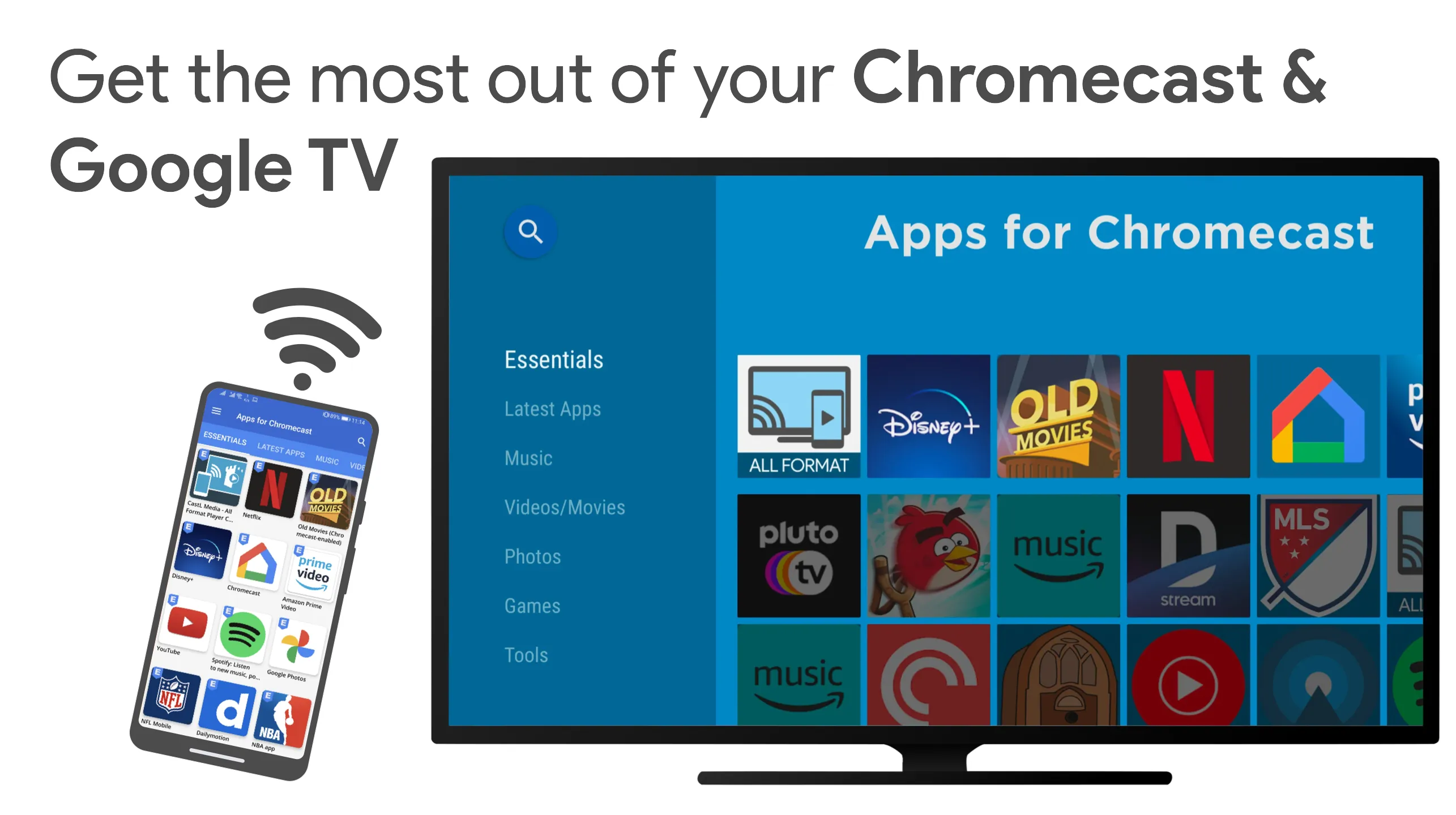 Apps 4 Chromecast & Android TV | Indus Appstore | Screenshot