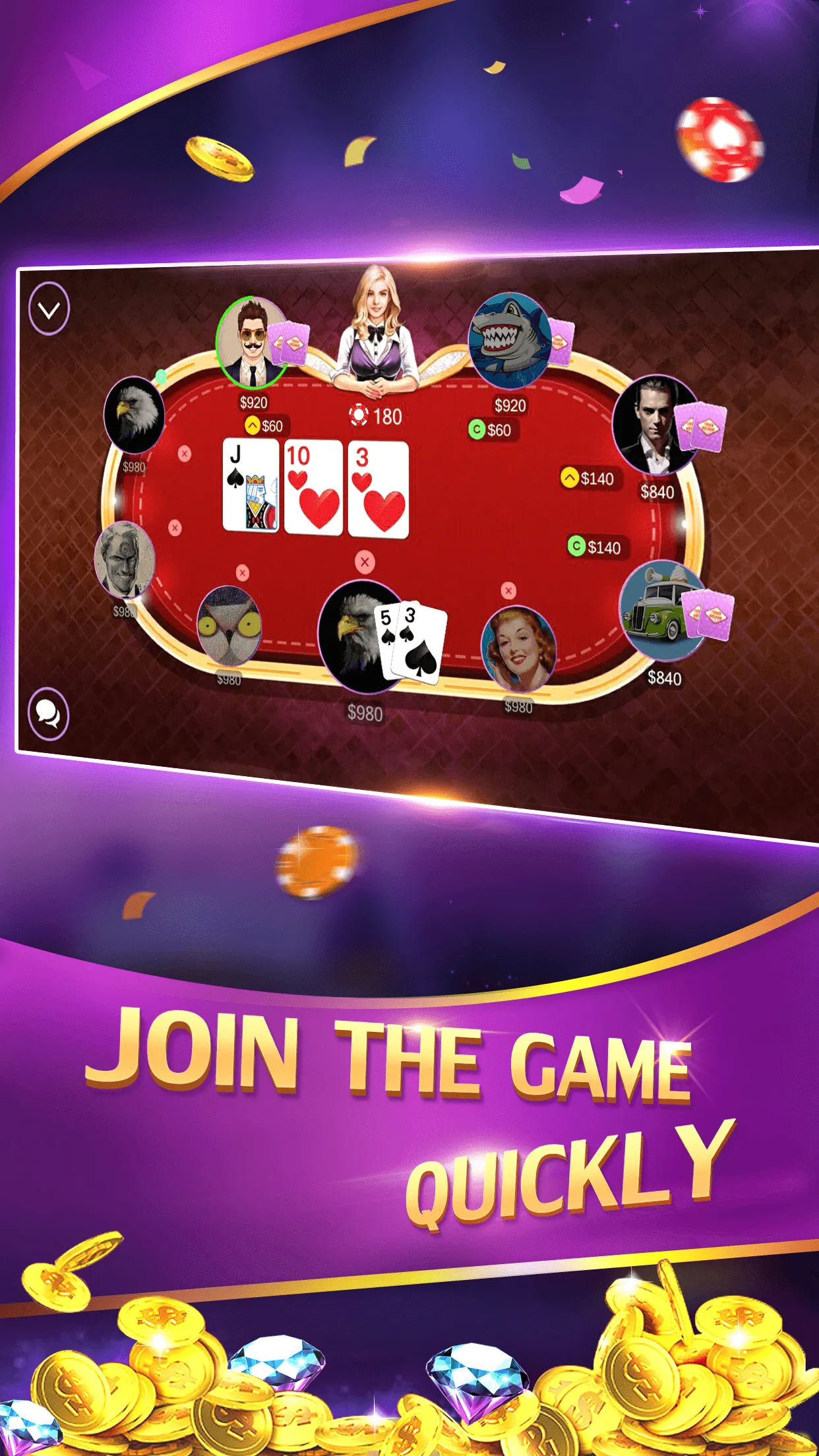 Texas Hold'em Poker | Indus Appstore | Screenshot