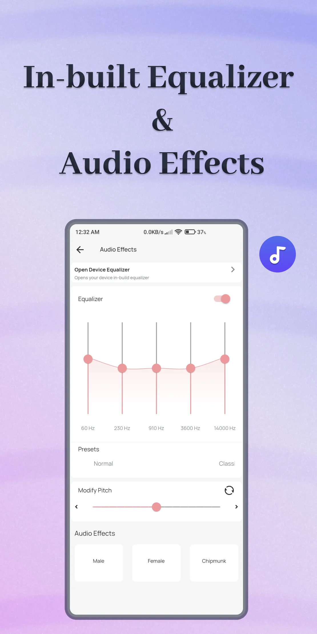 ViaMusic Music Player | Indus Appstore | Screenshot