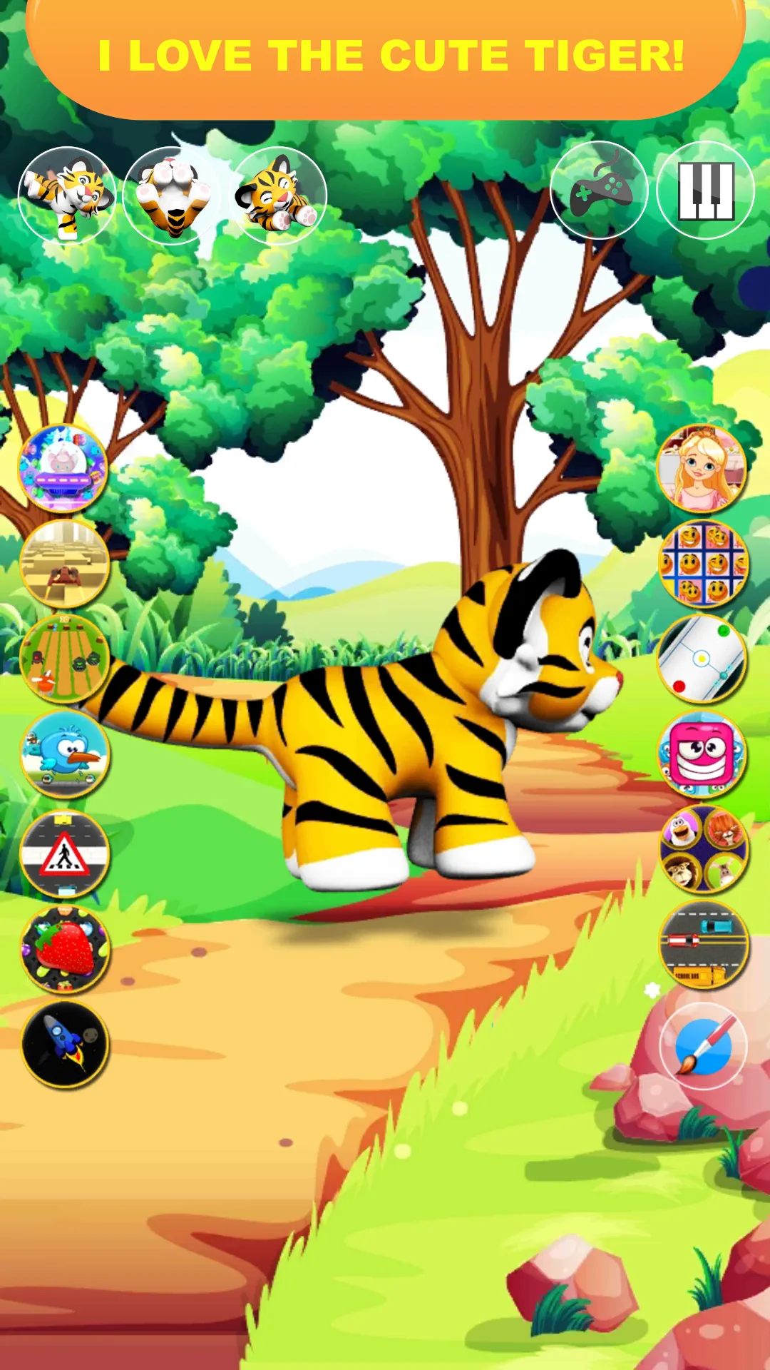 Talking Tiger Big Cat | Indus Appstore | Screenshot