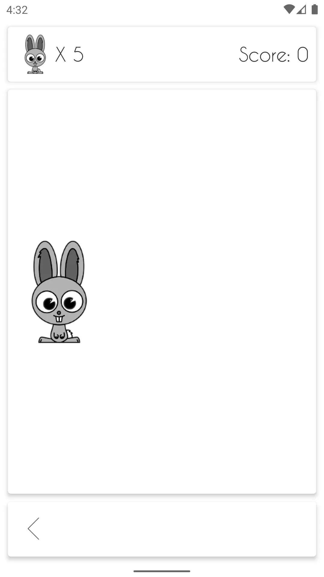 Hit The Bunny - Addictive Game | Indus Appstore | Screenshot