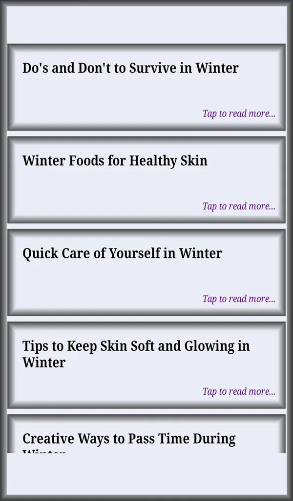 Winter Care | Indus Appstore | Screenshot