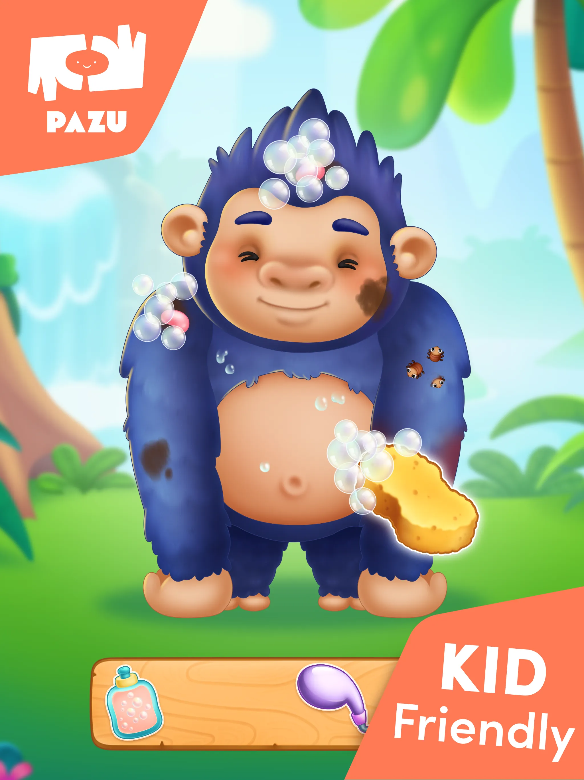 Jungle Animal Kids Care Games | Indus Appstore | Screenshot