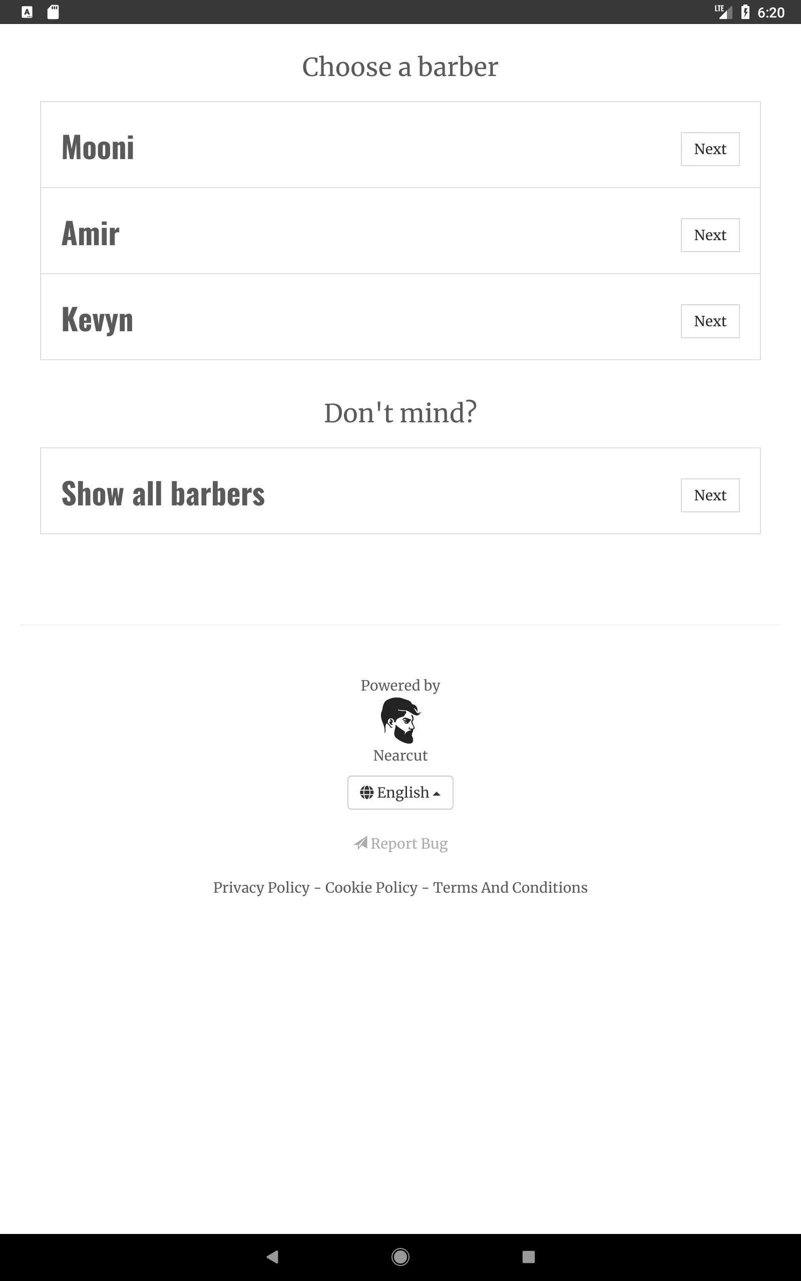 MK Barbers | Indus Appstore | Screenshot