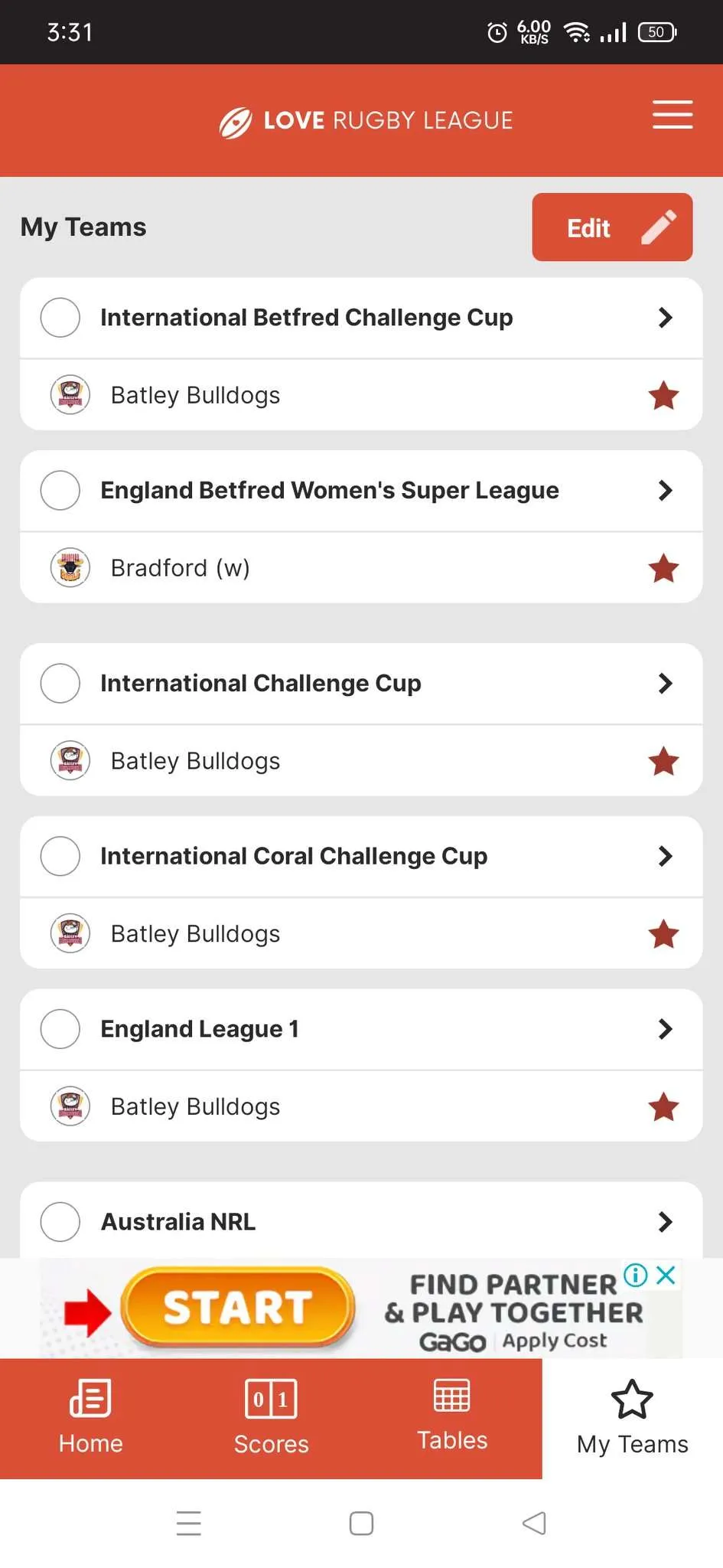 Love Rugby League. | Indus Appstore | Screenshot