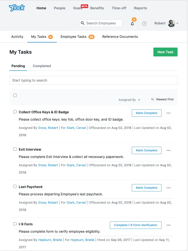 Flock Benefits Administration | Indus Appstore | Screenshot