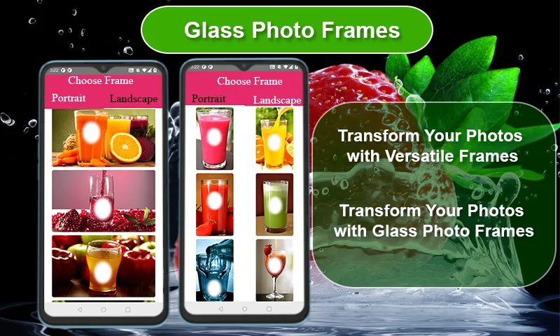 Glass & Juice Frame Editor | Indus Appstore | Screenshot