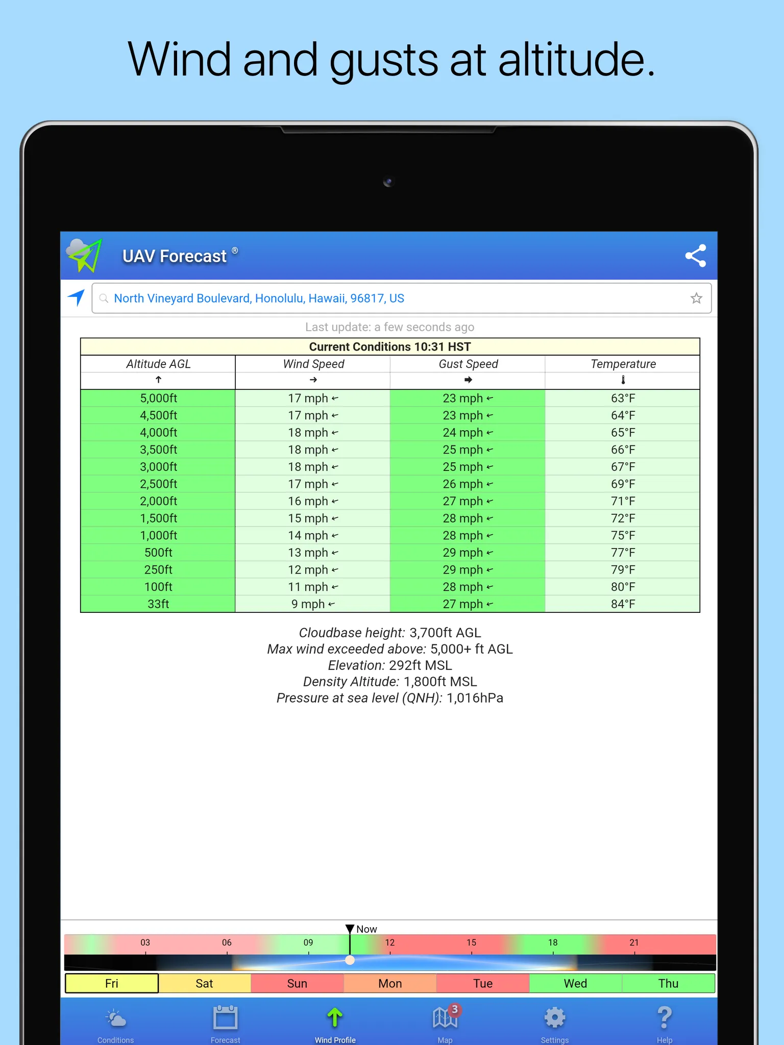 UAV Forecast for Drone Pilots | Indus Appstore | Screenshot